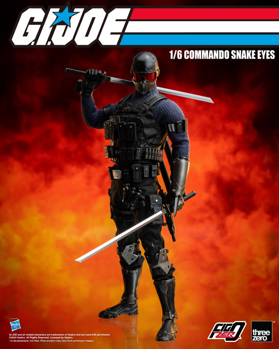 G.I. Joe threezero FigZero 1/6 Commando Snake Eyes