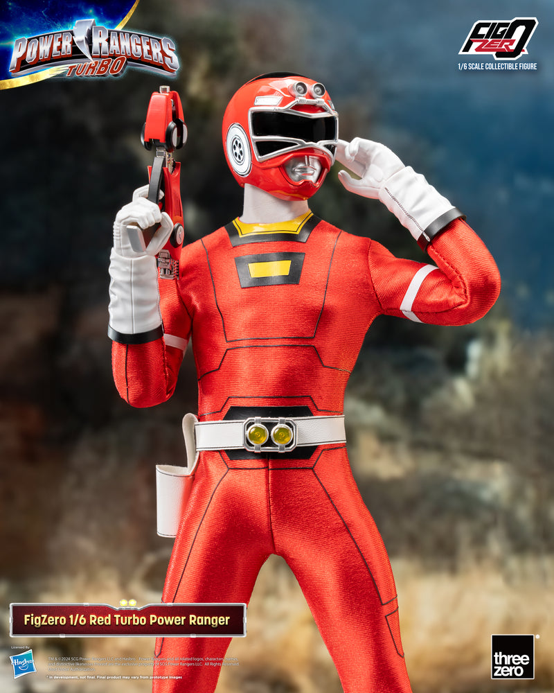 Power Rangers Turbo threezero FigZero 1/6 Red Turbo Power Rangers