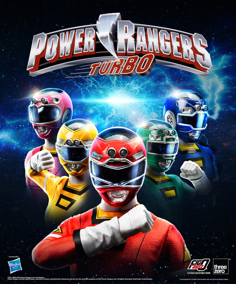 Power Rangers Turbo threezero FigZero 1/6 Turbo Power Rangers Pack