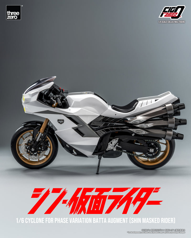 SHIN MASKED RIDER threezero FigZero 1/6 Cyclone for Phase Variation Batta Augment (SHIN MASKED RIDER)