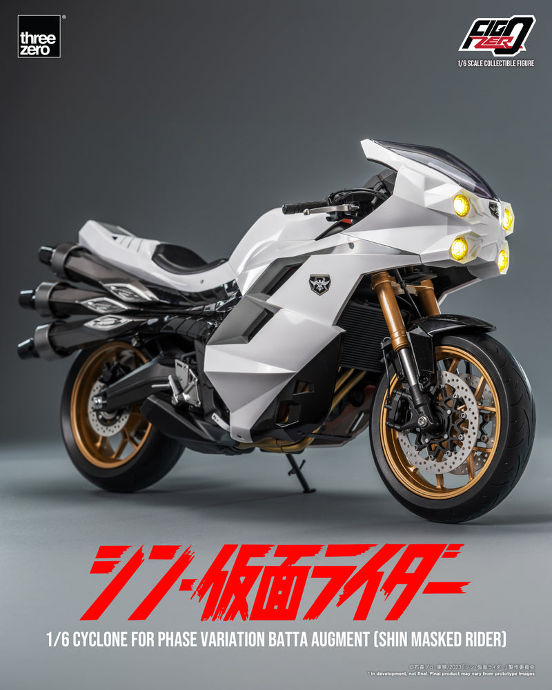 SHIN MASKED RIDER threezero FigZero 1/6 Cyclone for Phase Variation Batta Augment (SHIN MASKED RIDER)