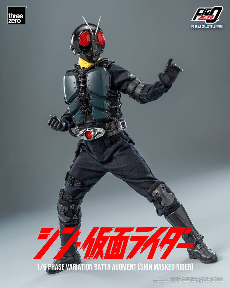 SHIN MASKED RIDER threezero FigZero 1/6 Phase Variation Batta Augment (SHIN MASKED RIDER)