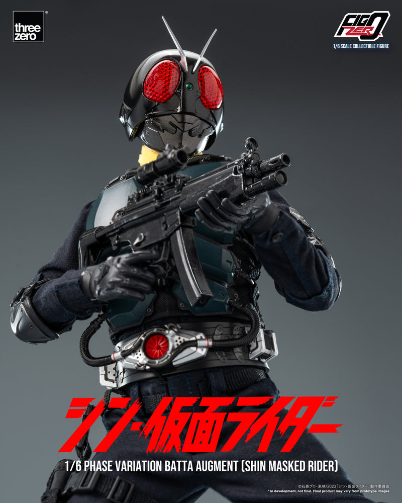 SHIN MASKED RIDER threezero FigZero 1/6 Phase Variation Batta Augment (SHIN MASKED RIDER)