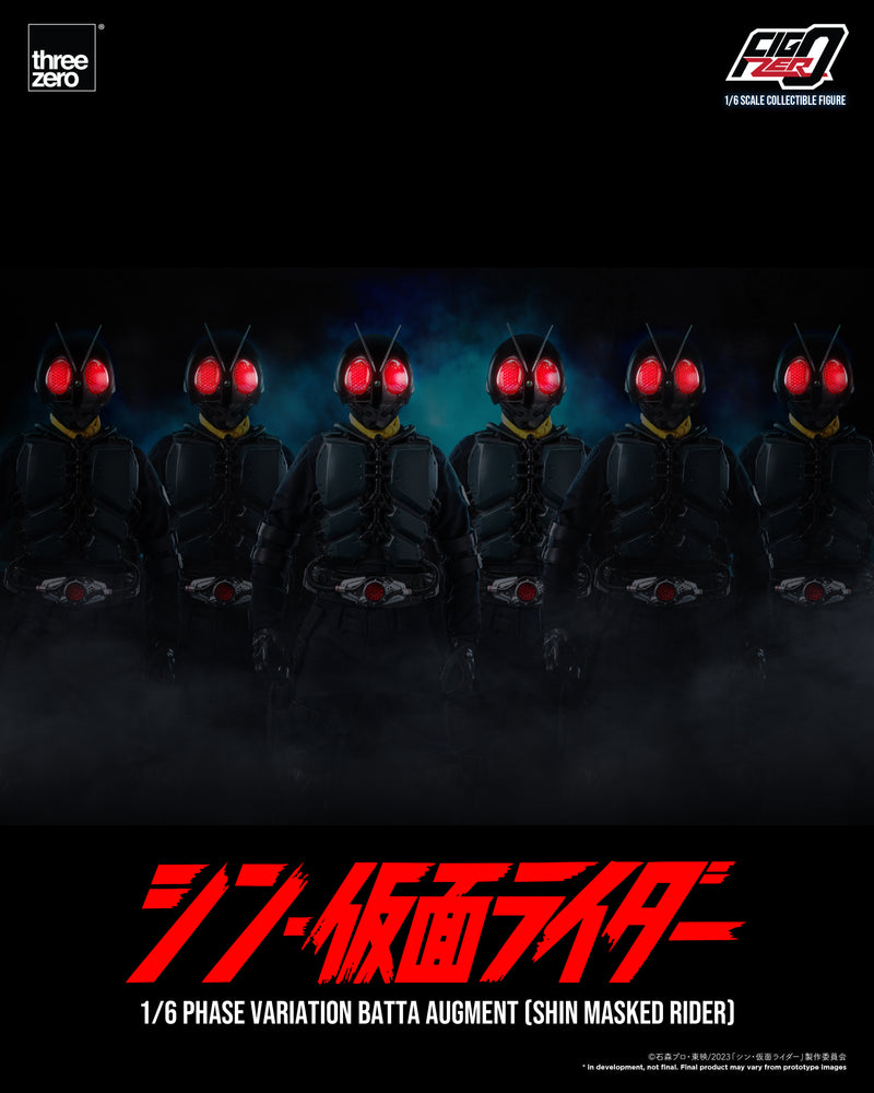 SHIN MASKED RIDER threezero FigZero 1/6 Phase Variation Batta Augment (SHIN MASKED RIDER)