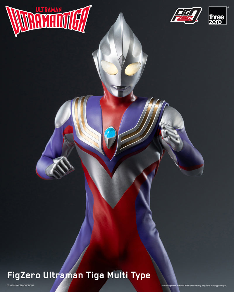 Ultraman Tiga threezero  FigZero Ultraman Tiga Multi Type