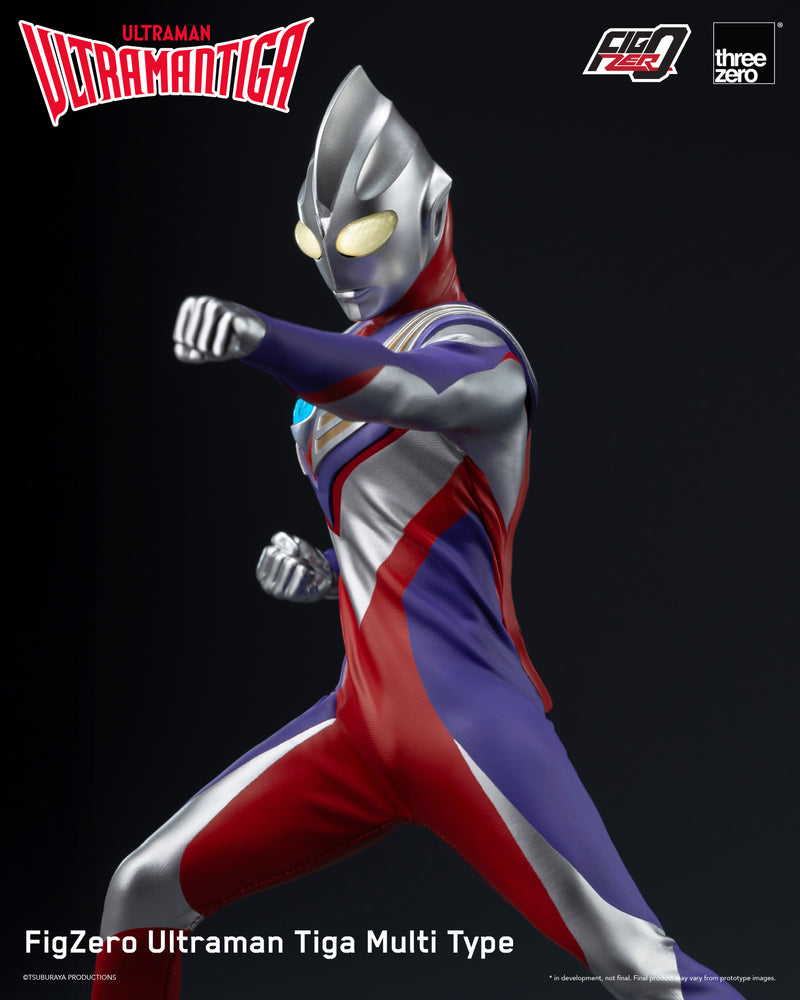 Ultraman Tiga threezero  FigZero Ultraman Tiga Multi Type