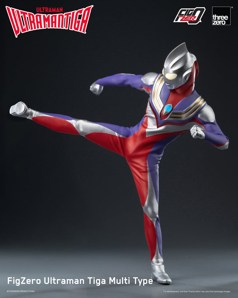 Ultraman Tiga threezero  FigZero Ultraman Tiga Multi Type