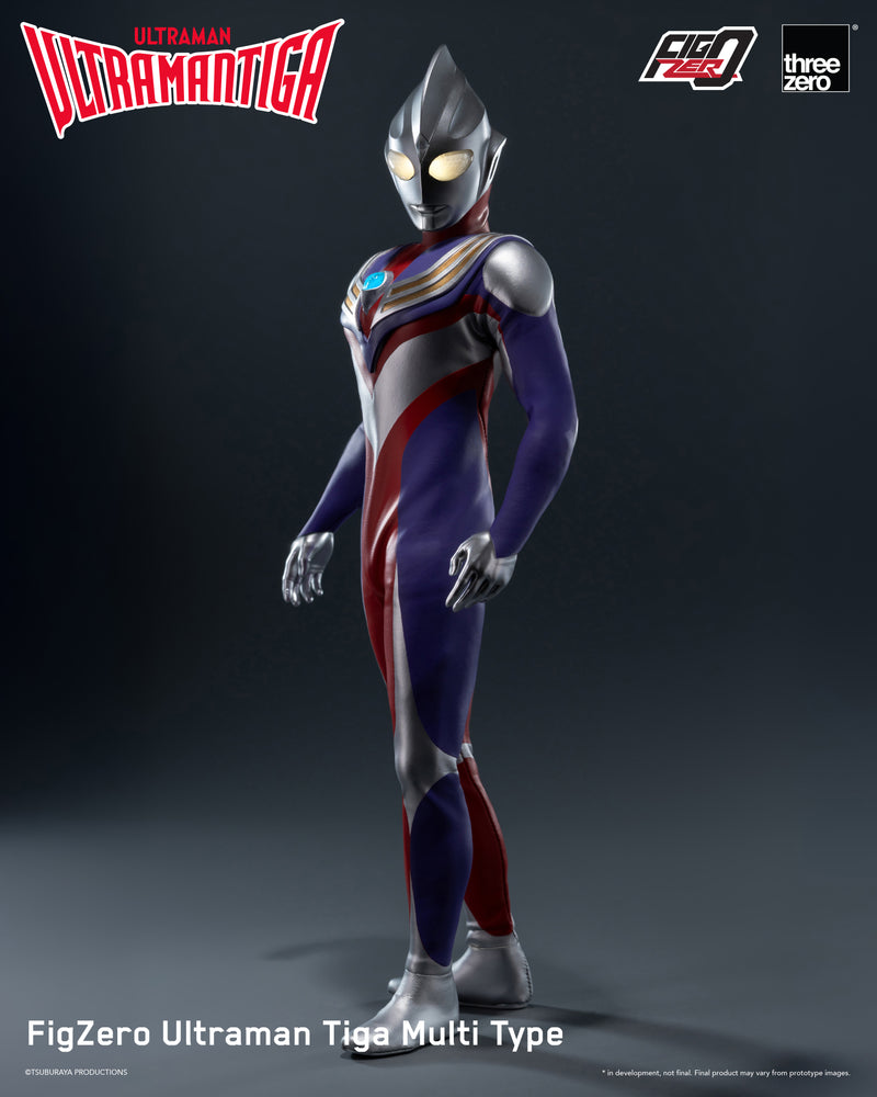 Ultraman Tiga threezero  FigZero Ultraman Tiga Multi Type