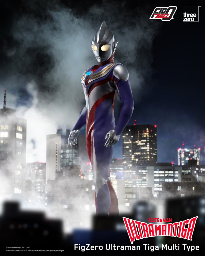 Ultraman Tiga threezero  FigZero Ultraman Tiga Multi Type