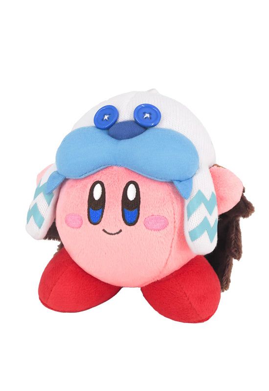 Kirby and the Forgotten Land Sanei-boeki Plush Frosty Ice Kirby (S Size)