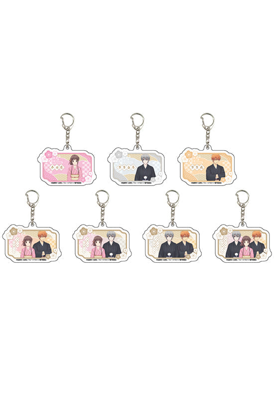 fruits Basket A3 Acrylic Key Chain 13 Original Illustration(1 Random)