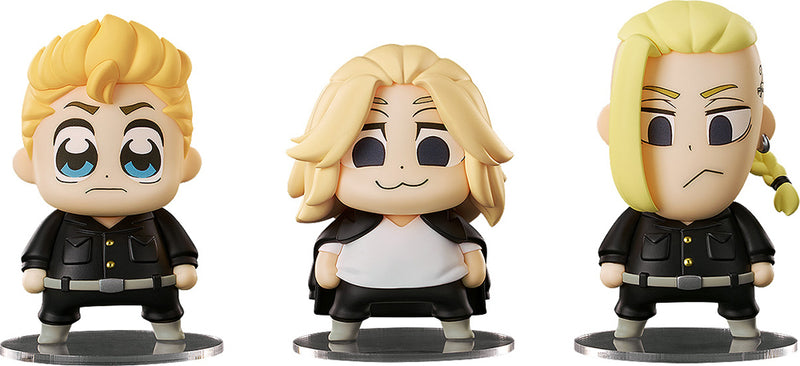 Tokyo Revengers Good Smile Arts Shanghai Chibi Figures Takemichi Hanagaki/Manjiro Sano/Ken Ryuguji: Bkub Ver.
