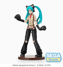 Hatsune Miku: Project DIVA Arcade Future Tone SEGA SPM Figure Hatsune Miku Kitty Cat