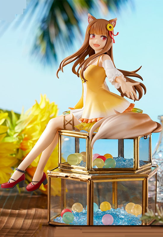 Spice and Wolf FuRyu Noodle Stopper Figure Holo Sunflower Dress ver.