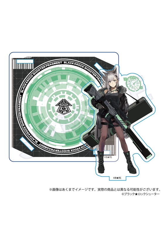 Black Rock Shooter FRAGMENT Y Line Acrylic Stand Coaster Hu-rin