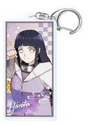 NARUTO -Shippuden- Twinkle Vintage Series Acrylic Banner Key Chain Hyuga Hinata