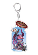 Fate/Grand Order Algernon Product CharaToria Acrylic Key Chain Berserker / Ibuki Douji