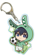 Blue Lock Bell House Pukasshu Acrylic Key Chain Isagi Yoichi