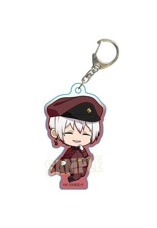 Bungo Stray Dogs Bell House Pukasshu Acrylic Key Chain Jono Saigiku