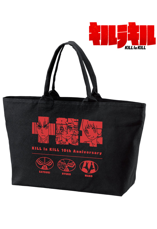 Kill la Kill armabianca Group 10th Anniversary Big Zip Tote Bag