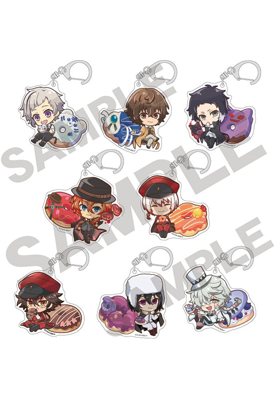 Bungo Stray Dogs Crux Trading Acrylic Key Chain Chara Peko Donut (1 Random)