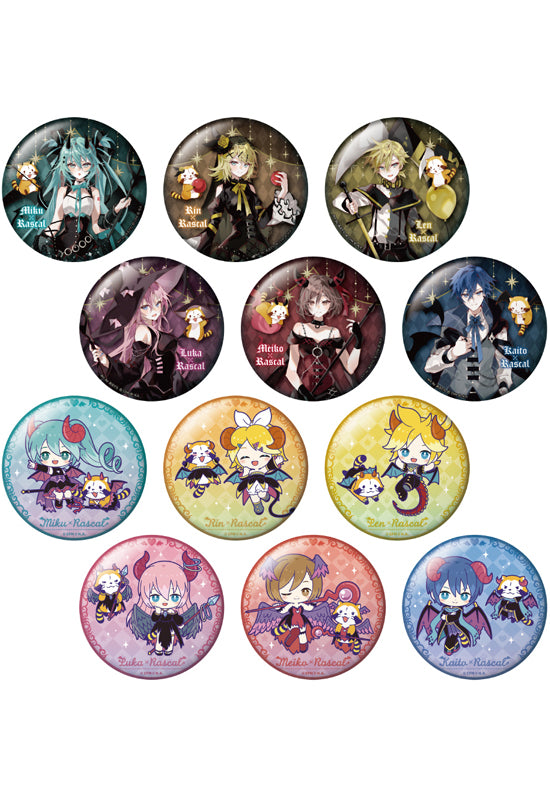 Hatsune Miku x Rascal the Raccoon Caravan 2023 Large Can Badge Collection(1 Random)