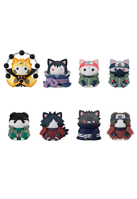 Naruto Shippuden Nyaruto! MEGAHOUSE MEGA CAT PROJECT LAST BATTLE ver.（Repeat）(Set 8)