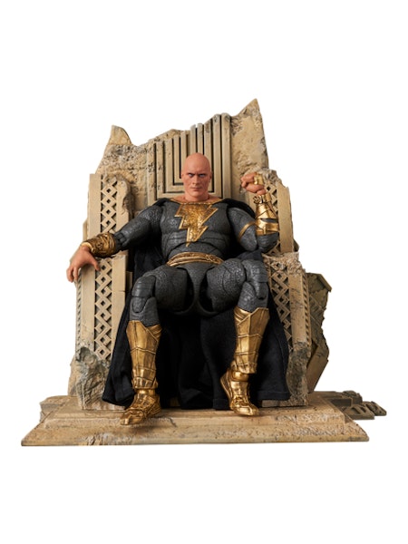 BLACK ADAM MEDICOM TOYS MAFEX BLACK ADAM (GOLD SUIT)