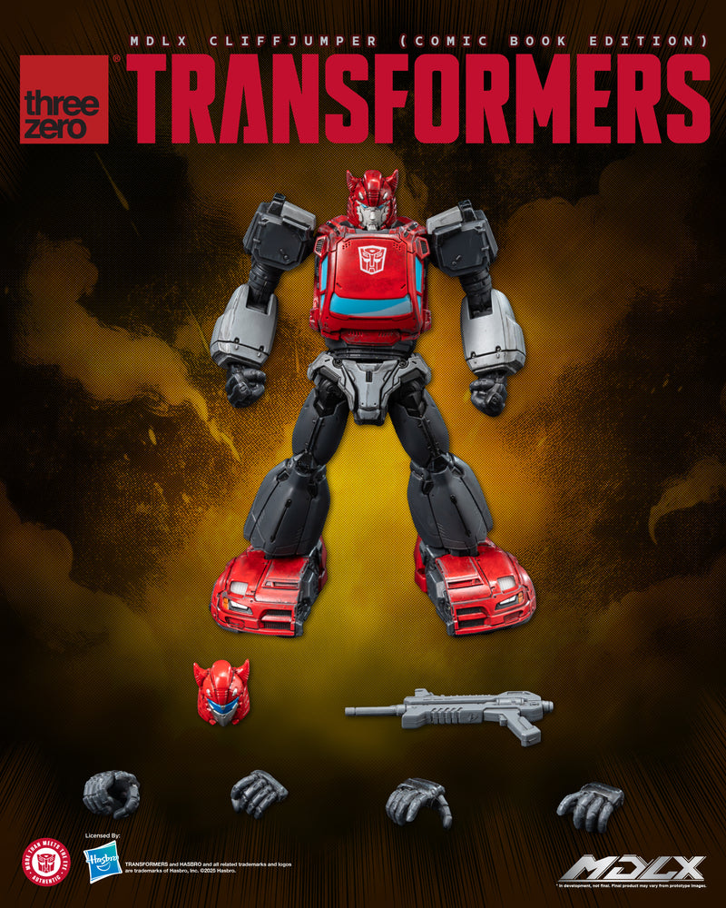 Transformers Threezero MDLX Cliffjumper (Comic Book Edition)