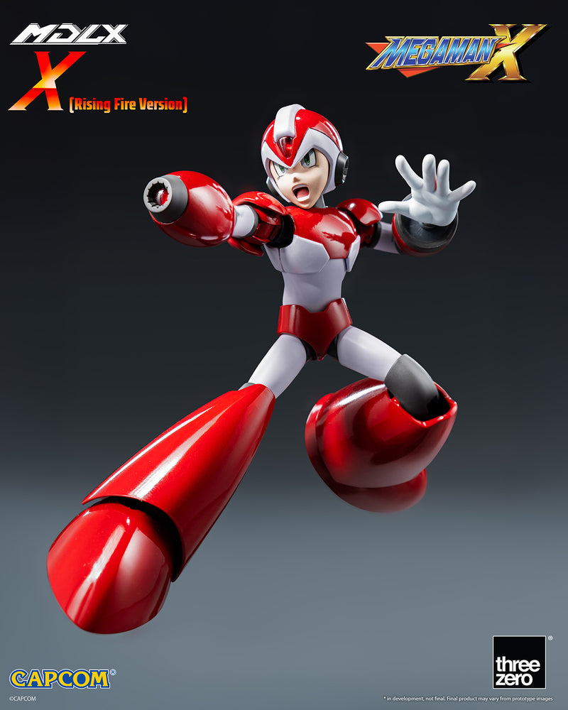 Rockman X / Mega Man X THREEZERO MDLX X (Rising Fire Version)