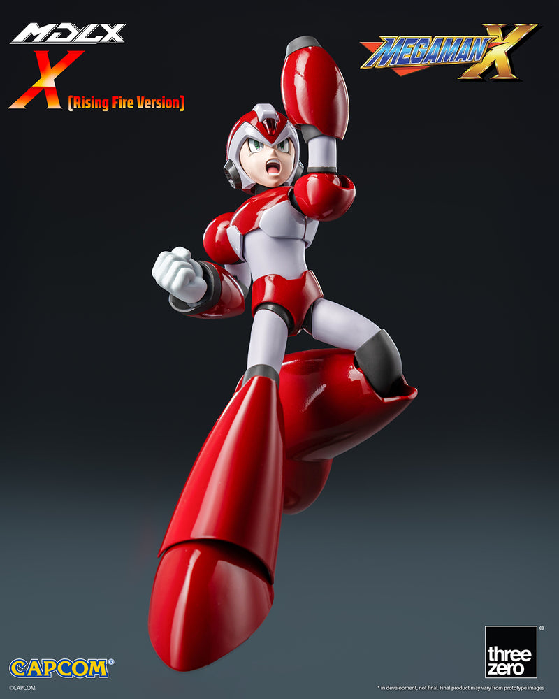 Rockman X / Mega Man X THREEZERO MDLX X (Rising Fire Version)