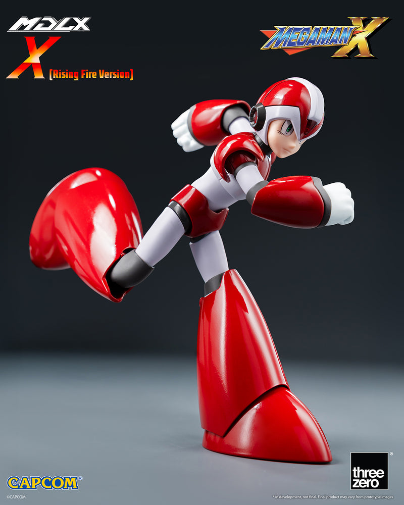 Rockman X / Mega Man X THREEZERO MDLX X (Rising Fire Version)