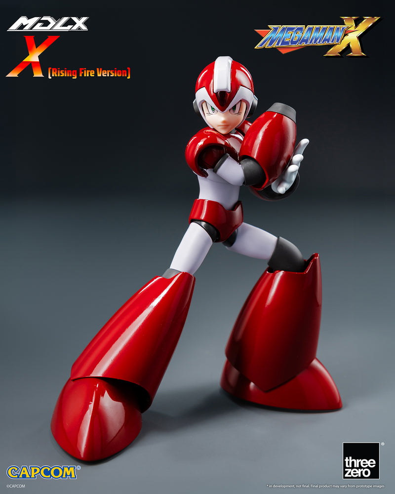 Rockman X / Mega Man X THREEZERO MDLX X (Rising Fire Version)