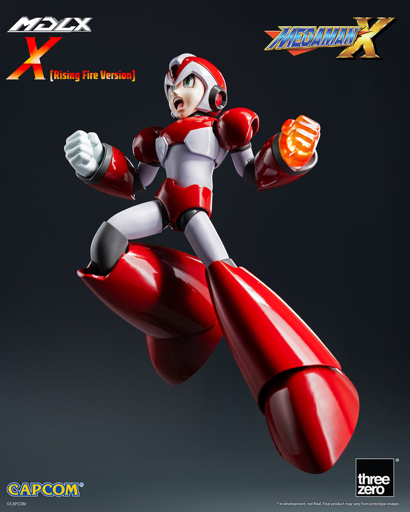 Rockman X / Mega Man X THREEZERO MDLX X (Rising Fire Version)