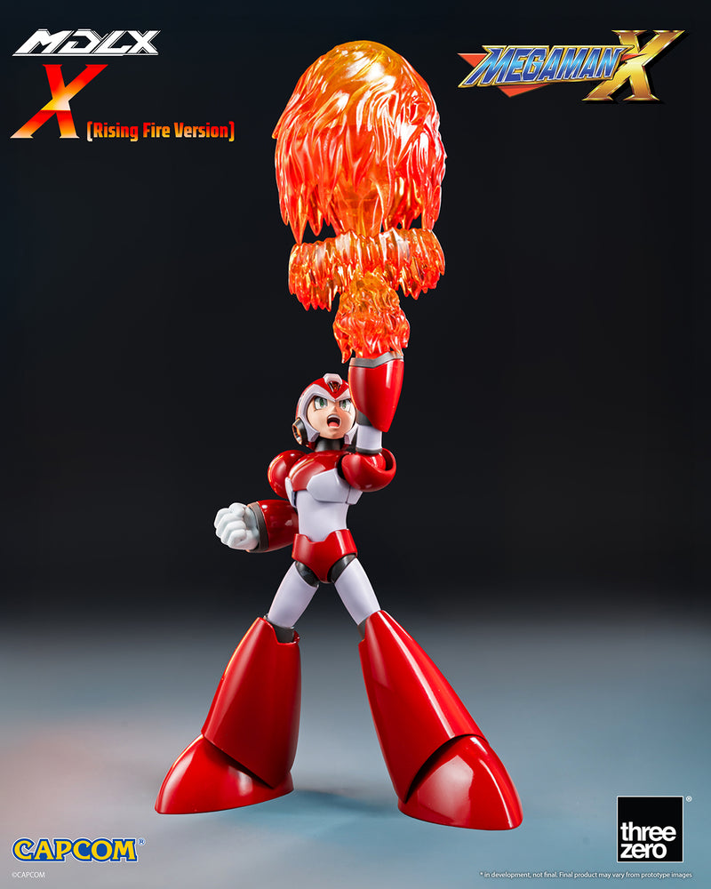 Rockman X / Mega Man X THREEZERO MDLX X (Rising Fire Version)