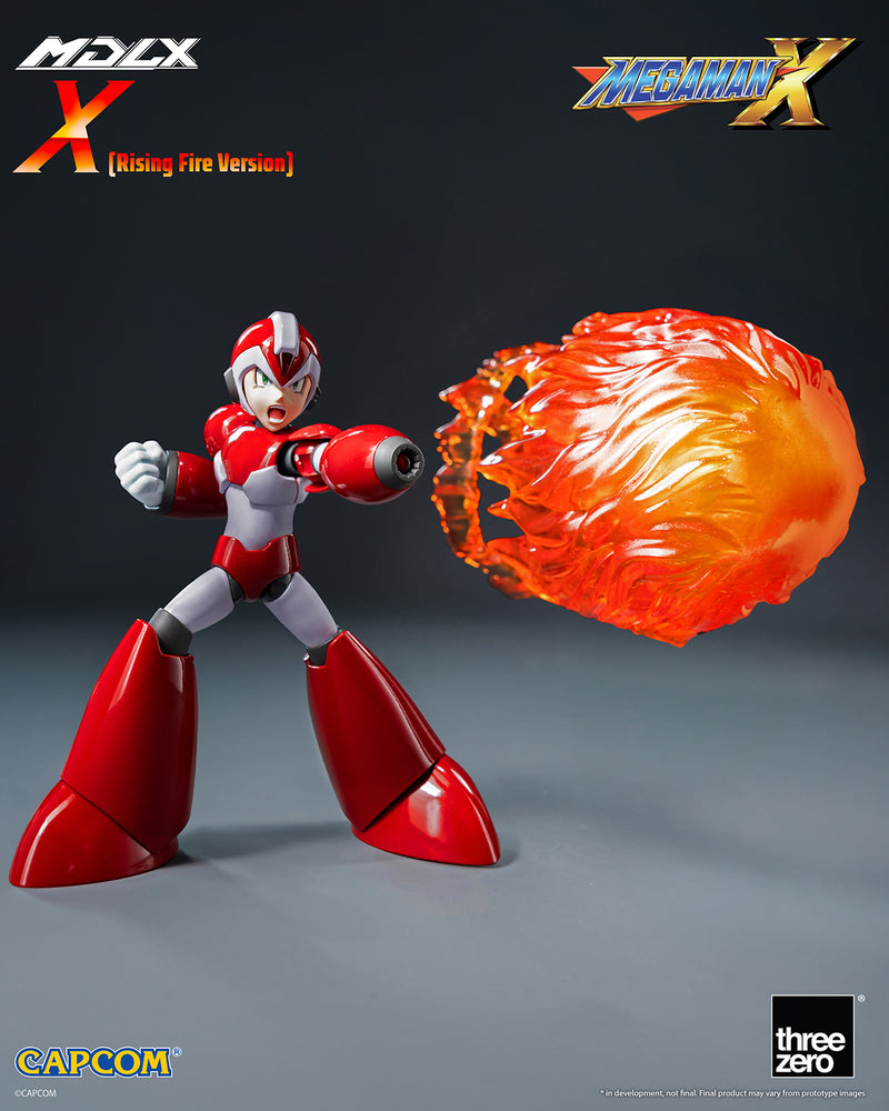 Rockman X / Mega Man X THREEZERO MDLX X (Rising Fire Version)