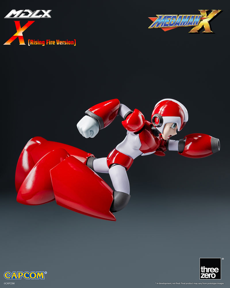 Rockman X / Mega Man X THREEZERO MDLX X (Rising Fire Version)