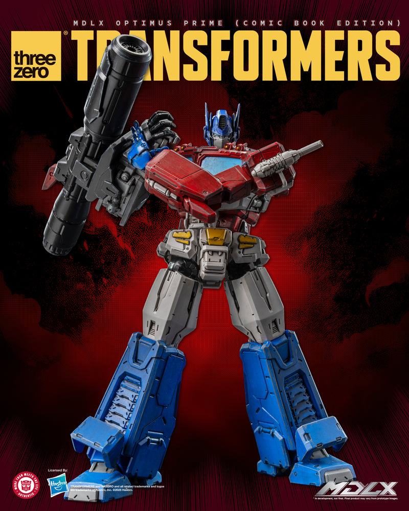 Transformers Threezero MDLX Optimus Prime (Comic Book Edition)
