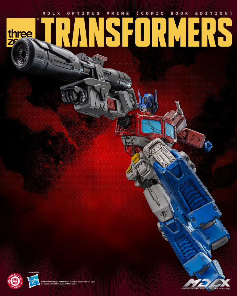 Transformers Threezero MDLX Optimus Prime (Comic Book Edition)