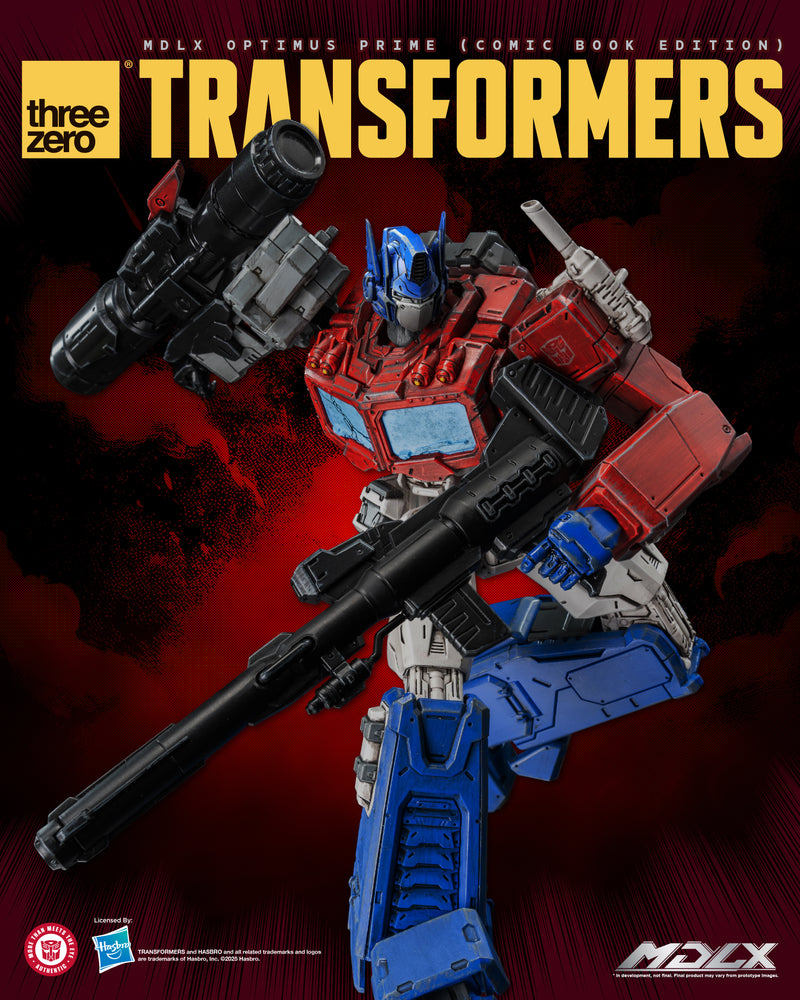 Transformers Threezero MDLX Optimus Prime (Comic Book Edition)