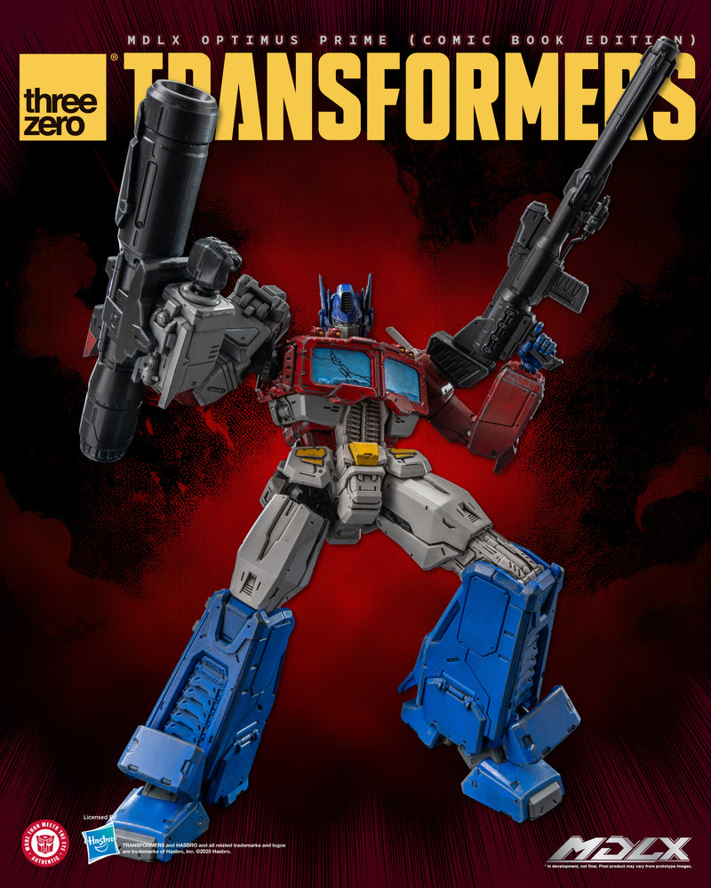 Transformers Threezero MDLX Optimus Prime (Comic Book Edition)