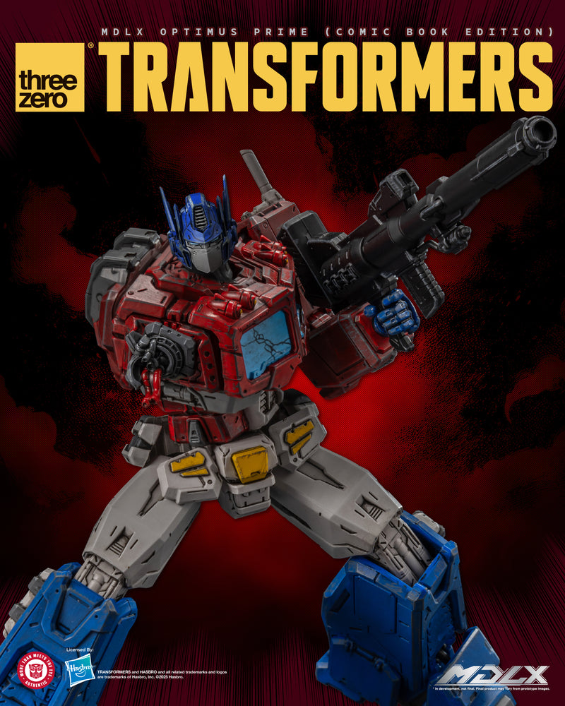 Transformers Threezero MDLX Optimus Prime (Comic Book Edition)
