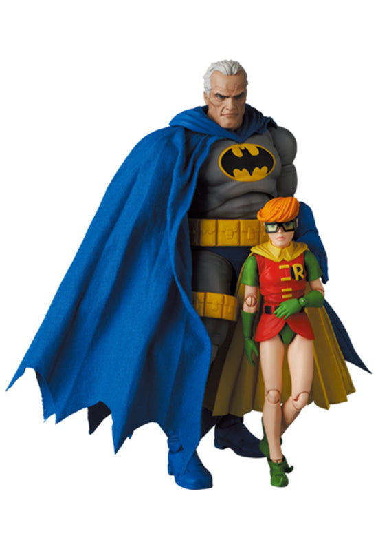 Batman The Dark Knight Returns MEDICOM TOYS MAFEX BATMAN BLUE Ver. & ROBIN (REPRODUCTCION)