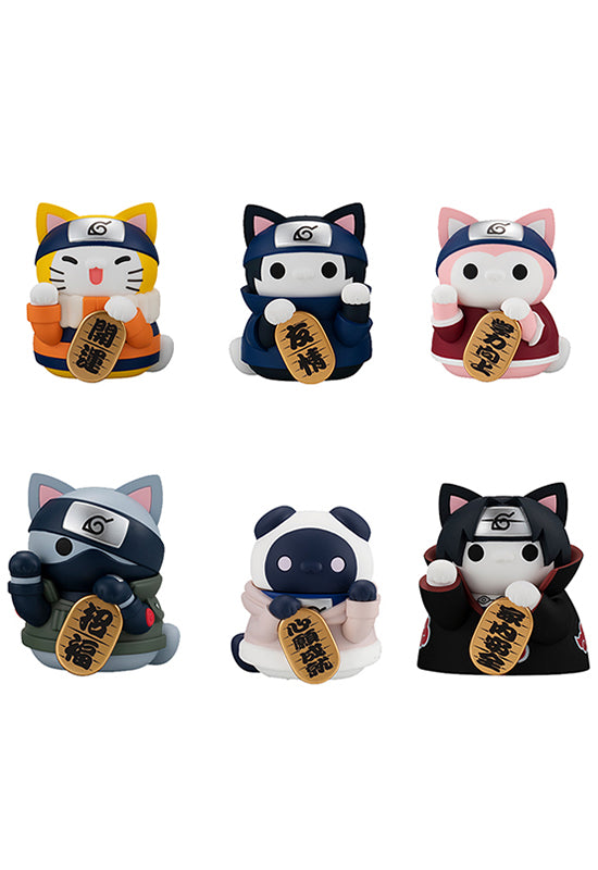 NARUTO MEGAHOUSE MEGA CAT PROJECT NARUTO-Nyaruto! Beckoning cat FORTUNE (1 Random)