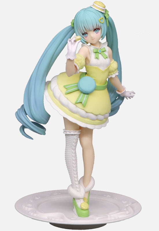 Hatsune Miku FuRyu Exceed Creative Figure SweetSweets Series Macaroon Citron Color ver.