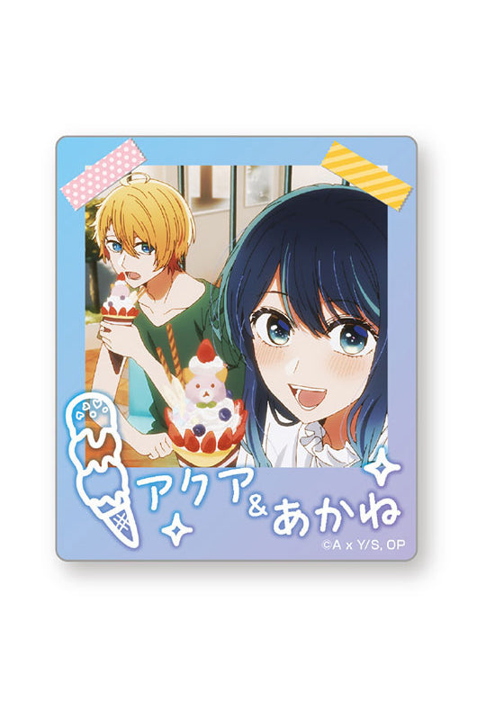 Oshi no Ko eye up Instant Photo Magnet Aqua & Kurokawa Akane