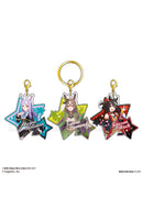 Uma Musume Pretty Derby Bandai3 Charm Key Chain Mejiro McQueen & Satono Diamond & Kitasan Black