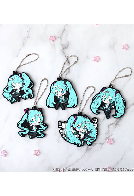 Hatsune Miku Series Movic Rubber Key Chain Collection Hatsune Miku 16th BD (1 Random)