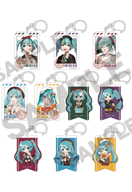 Hatsune Miku Crux Trading Acrylic Key Chain Bon Voyage (1 Random)