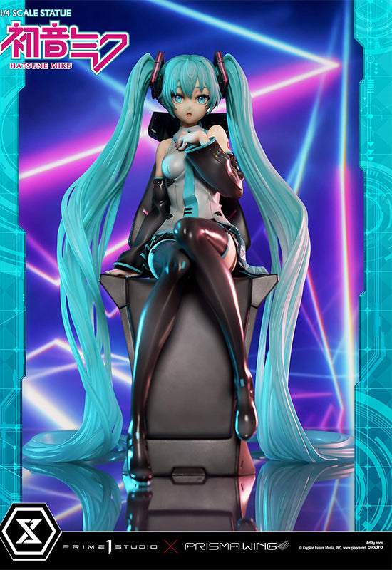 Vocaloid Piapro Characters Prime 1 Studio PRISMA WING Hatsune Miku Art by neco 1/4 Scale Statue